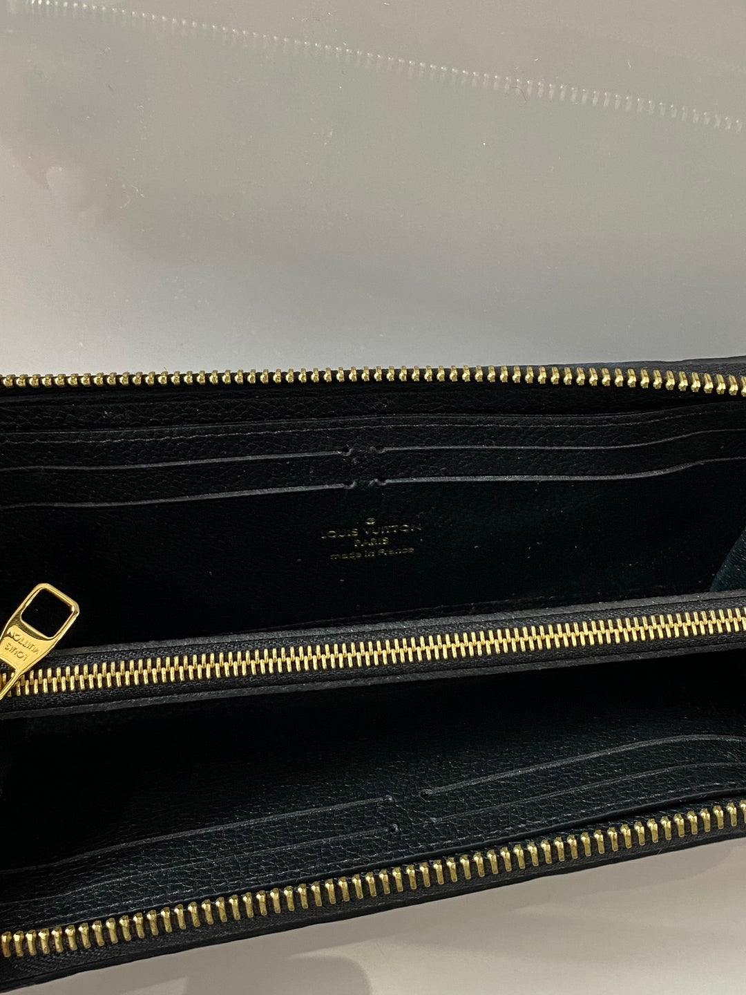 LOUIS VUITTON MONOGRAM EMPREINTE LEATHER CLÉMENCE WALLET