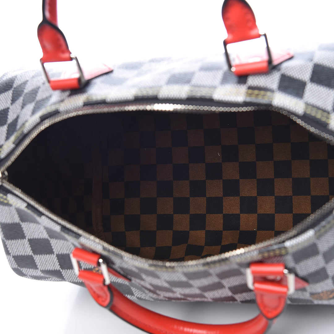LOUIS VUITTON DAMIER SPEEDY 30 BANDOULIÈRE HANDBAG
