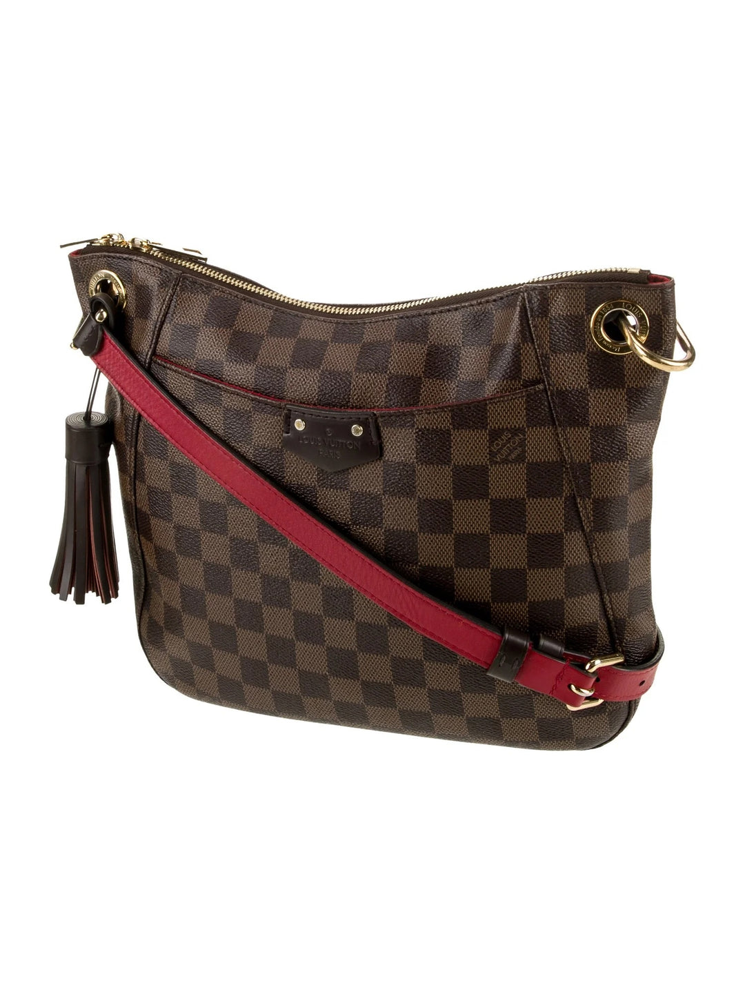 LOUIS VUITTON DAMIER EBENE SOUTH BANK CROSSBODY BAG