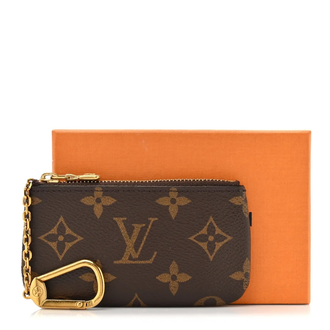 LOUIS VUITTON POCHETTE CLÉS MONOGRAM KEY PURSE