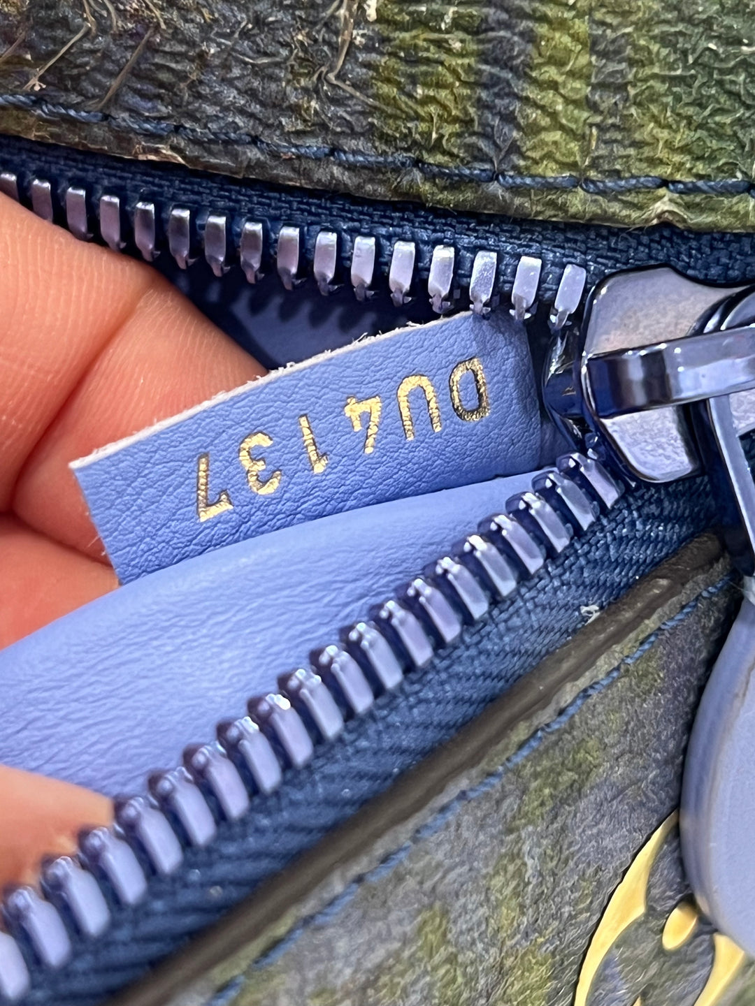 LOUIS VUITTON LIMITED EDITION MASTERS MONET PERIWINKLE POCHETTE