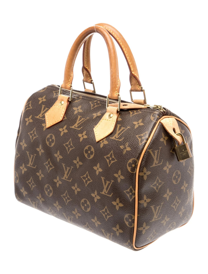 LOUIS VUITTON MONOGRAM SPEEDY 25 HANDBAG