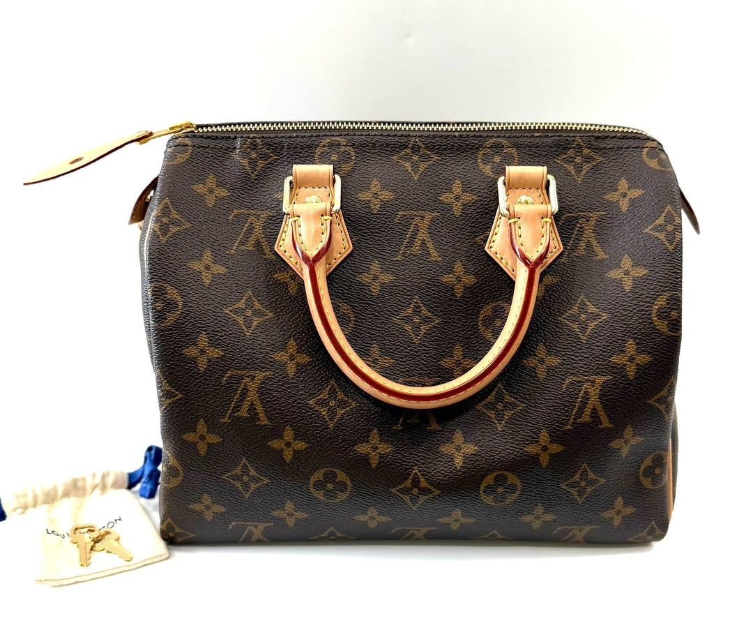 LOUIS VUITTON MONOGRAM SPEEDY 25 HANDBAG