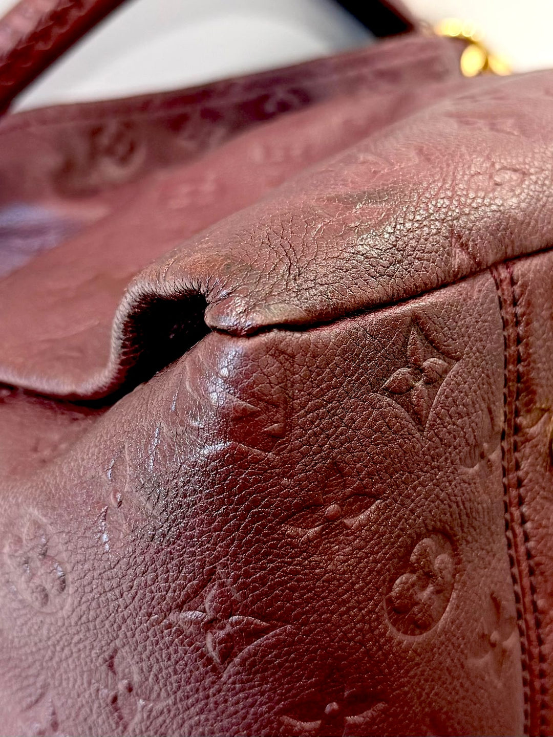 LOUIS VUITTON MONOGRAM EMPREINTE LEATHER ARTSY MM BAG