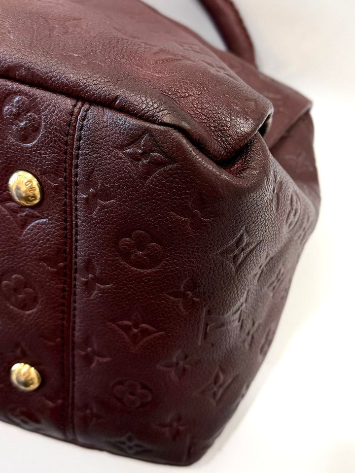 LOUIS VUITTON MONOGRAM EMPREINTE LEATHER ARTSY MM BAG