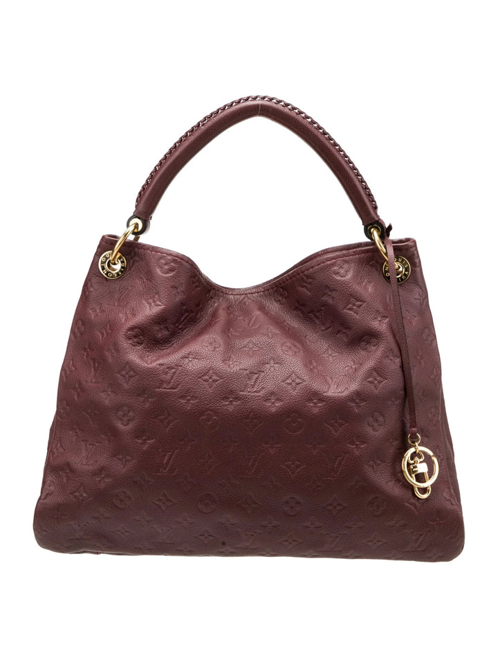 LOUIS VUITTON MONOGRAM EMPREINTE LEATHER ARTSY MM BAG