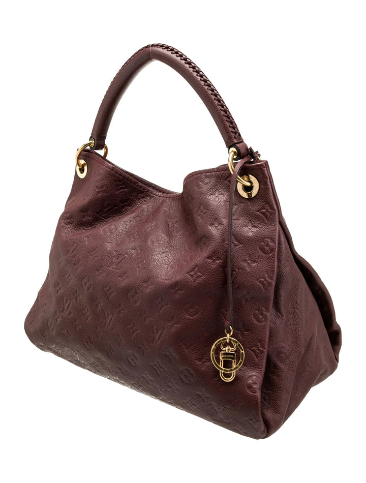LOUIS VUITTON MONOGRAM EMPREINTE LEATHER ARTSY MM BAG