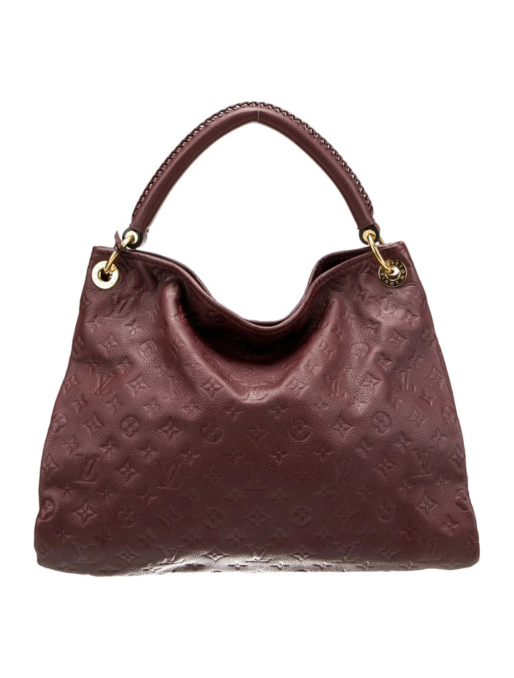 LOUIS VUITTON MONOGRAM EMPREINTE LEATHER ARTSY MM BAG