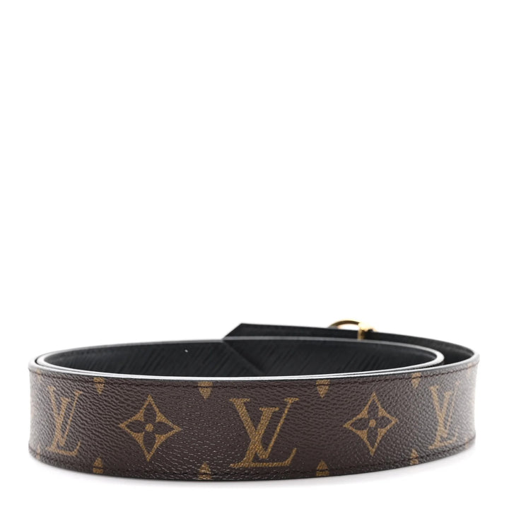 LOUIS VUITTON MONOGRAM EPI LEATHER  LV CIRCLE REVERSIBLE BELT
