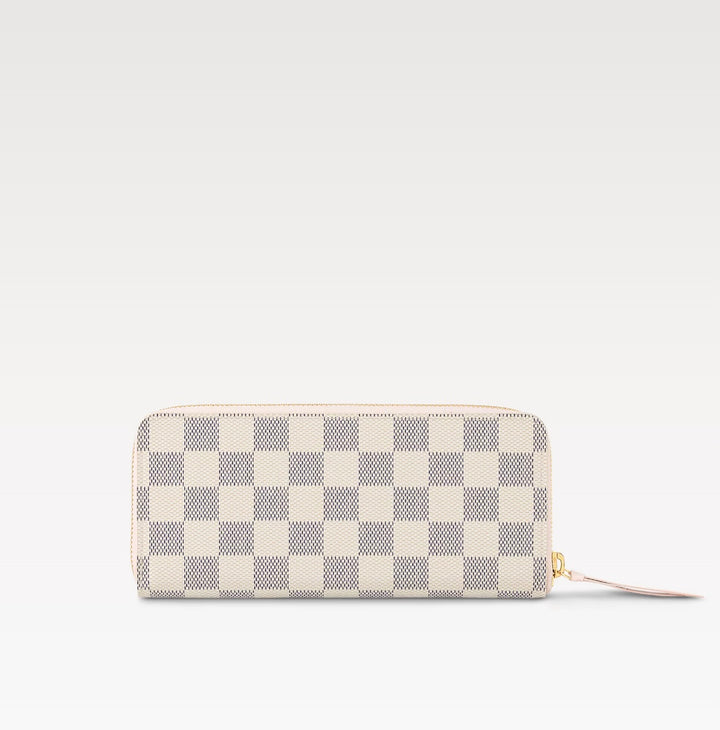 LOUIS VUITTON DAMIER AZUR CLÉMENCE WALLET – ROSE BALLERINE