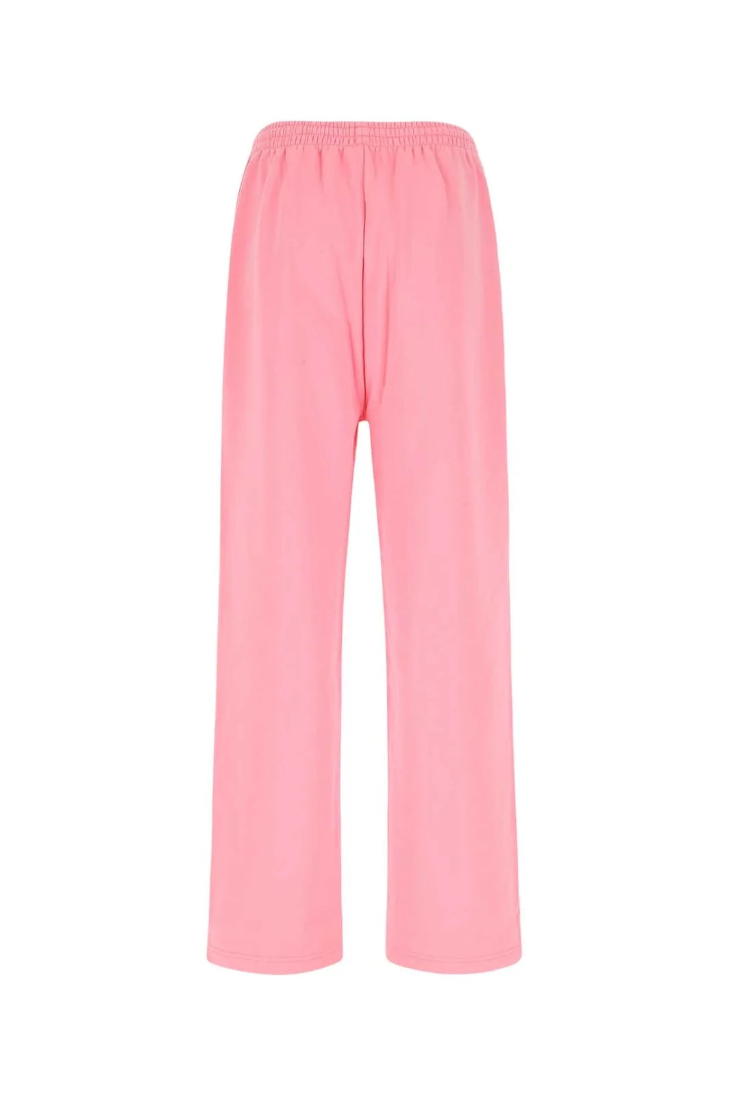 BALENCIAGA LOGO EMBROIDERED OVERSIZED COTTON TRACK PANTS