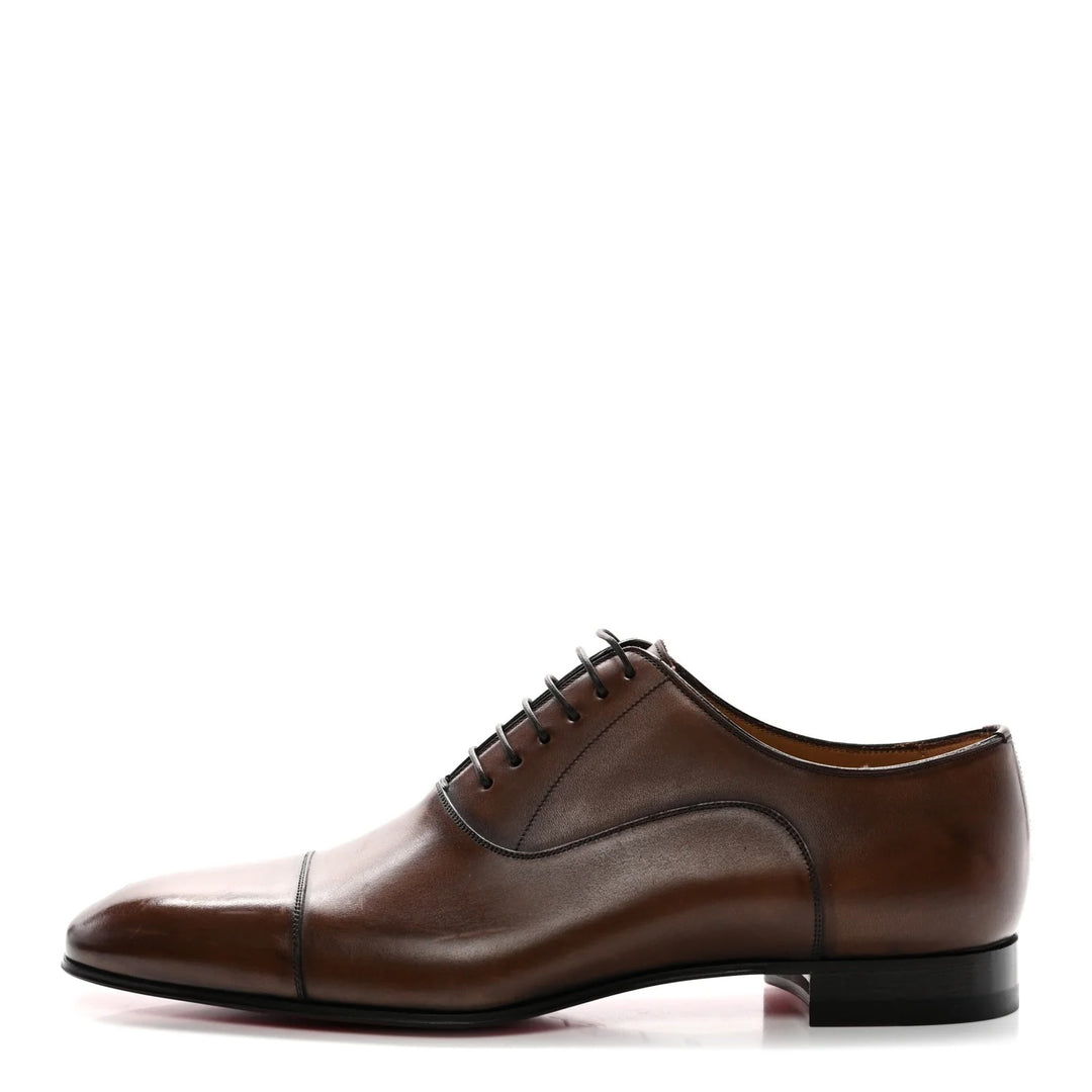 LOUBOUTIN GREGGO CALFSKIN LEATHER MEN&