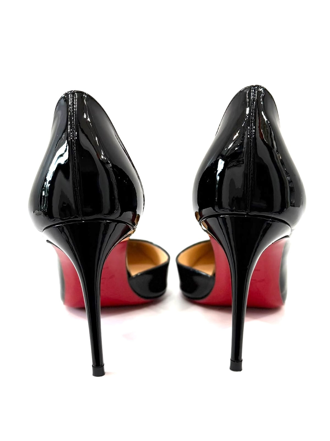CHRISTIAN LOUBOUTIN IRIZA 100 PATENT CALF LEATHER D&