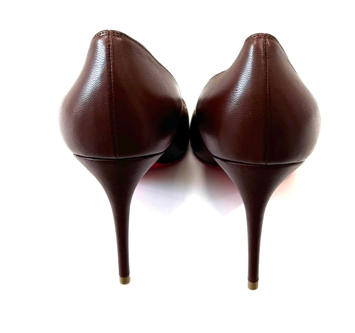 CHRISTIAN LOUBOUTIN KATE 85 NAPPA LEATHER PUMPS