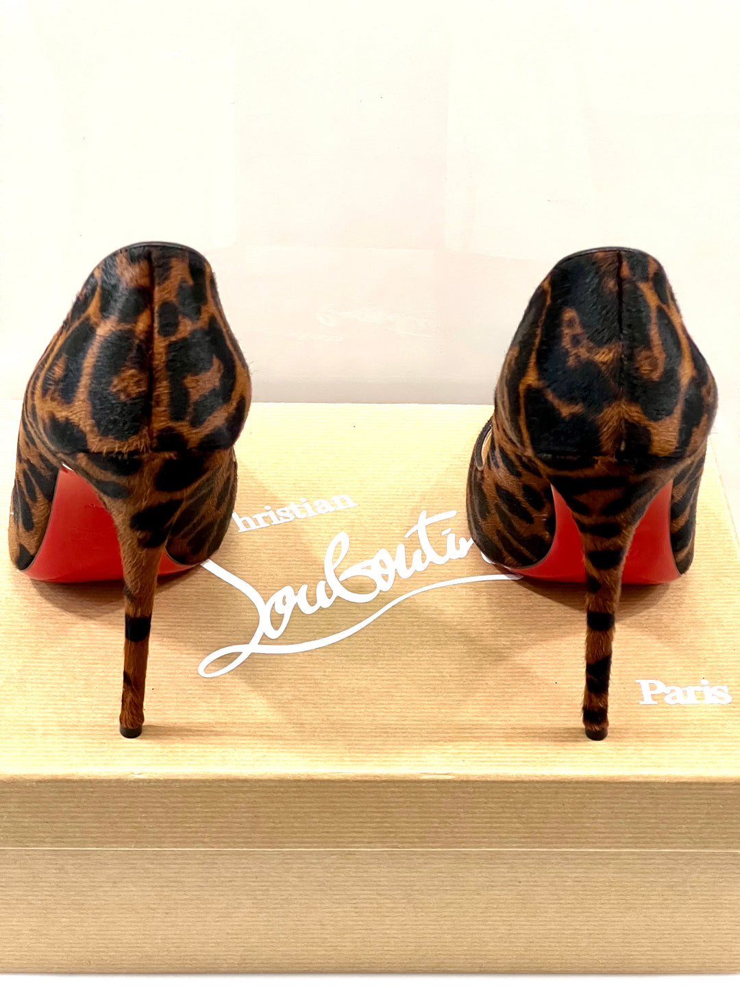 CHRISTIAN LOUBOUTIN PONY HAIR SO KATE 120 PUMPS