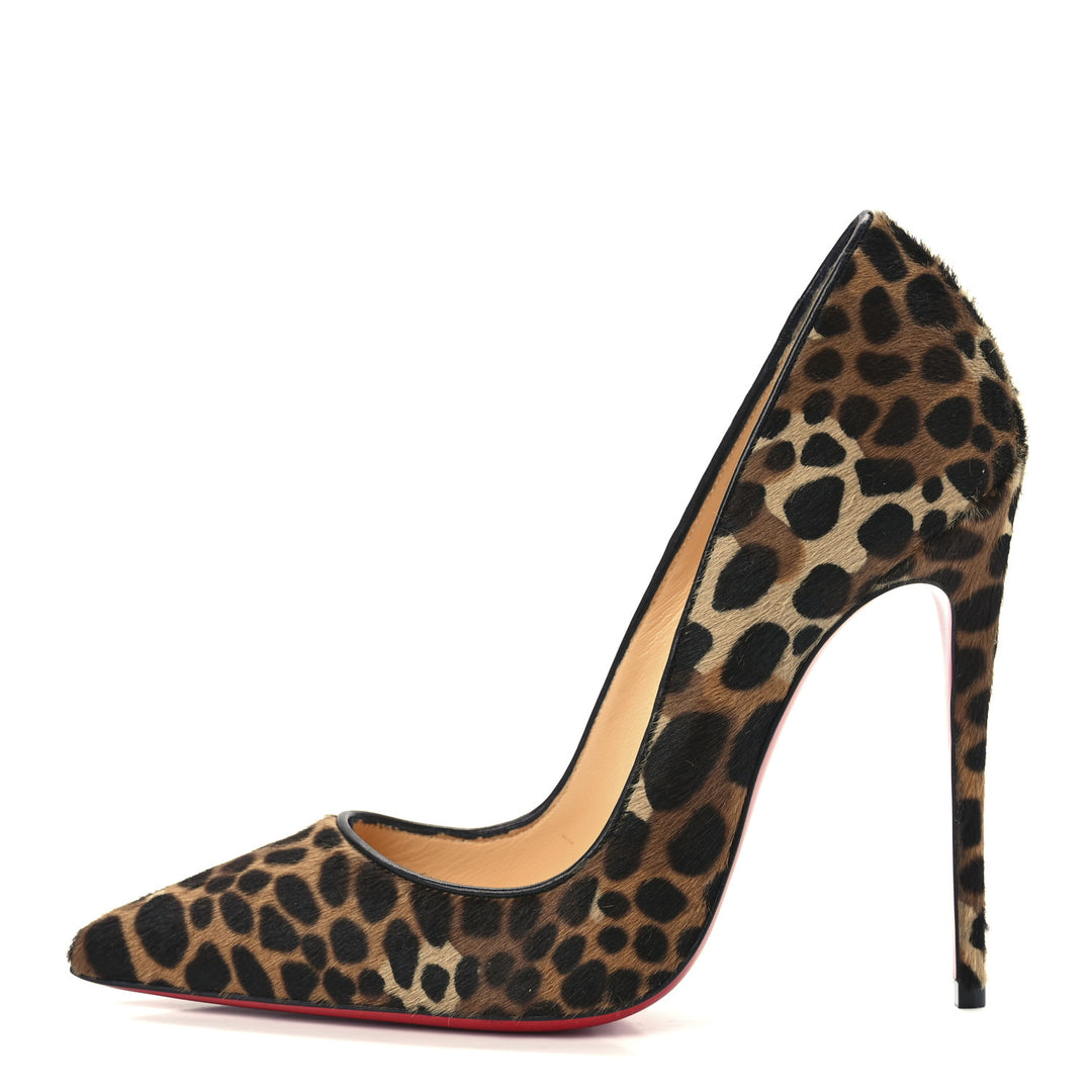 CHRISTIAN LOUBOUTIN PONY HAIR SO KATE 120 PUMPS