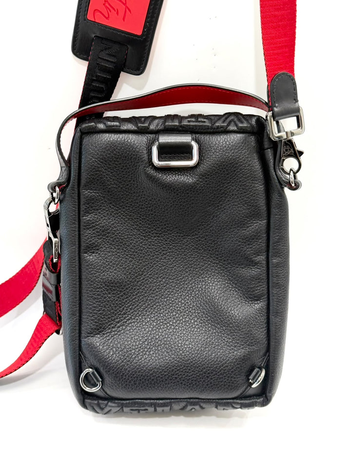 LOUBOUTIN LOUBIDEAL CALFSKIN LEATHER CROSSBODY BAG