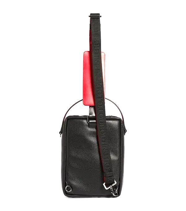 LOUBOUTIN LOUBIDEAL CALFSKIN LEATHER CROSSBODY BAG