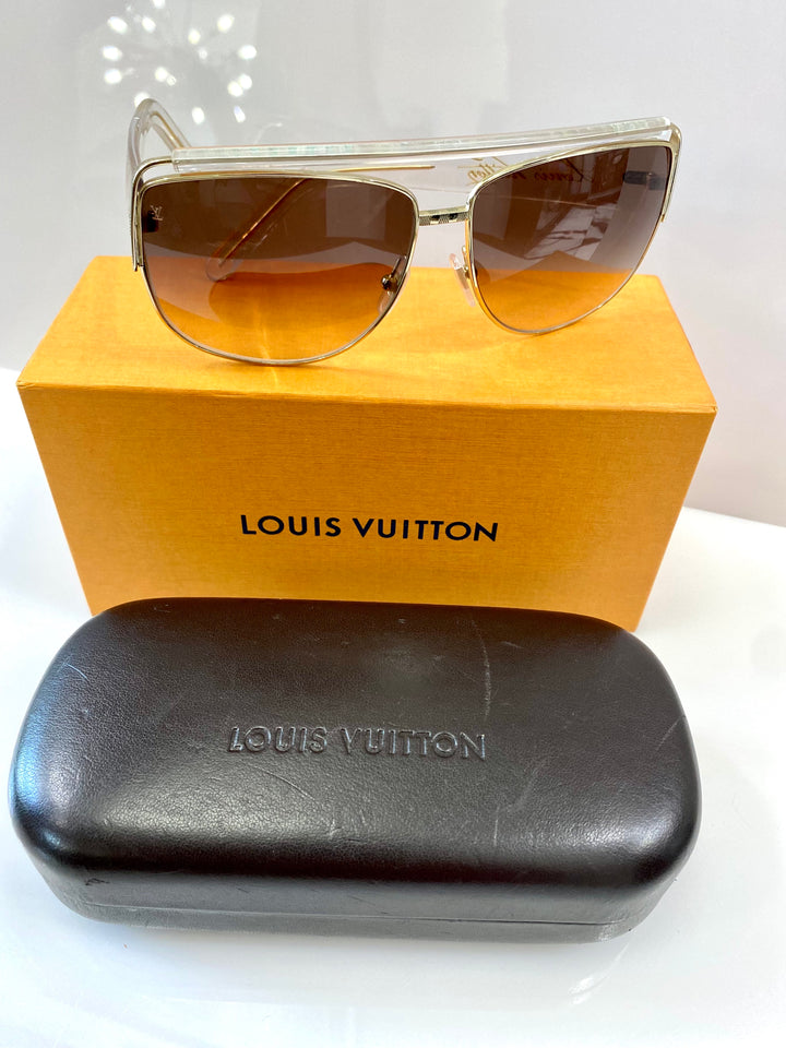 LOUIS VUITTON APPARENCE TRANSPARENT SUNGLASSES