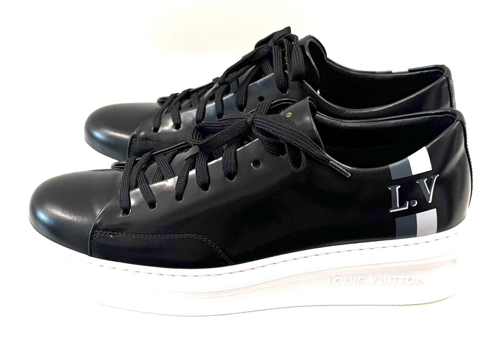 LOUIS VUITTON BEVERLY HILLS LACE-UP LOW TOP SNEAKERS