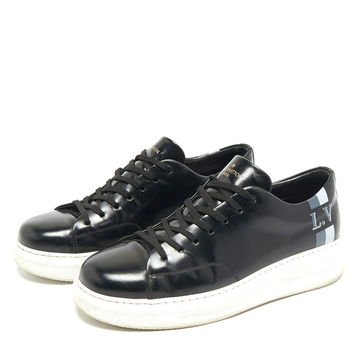 LOUIS VUITTON BEVERLY HILLS LACE-UP LOW TOP SNEAKERS