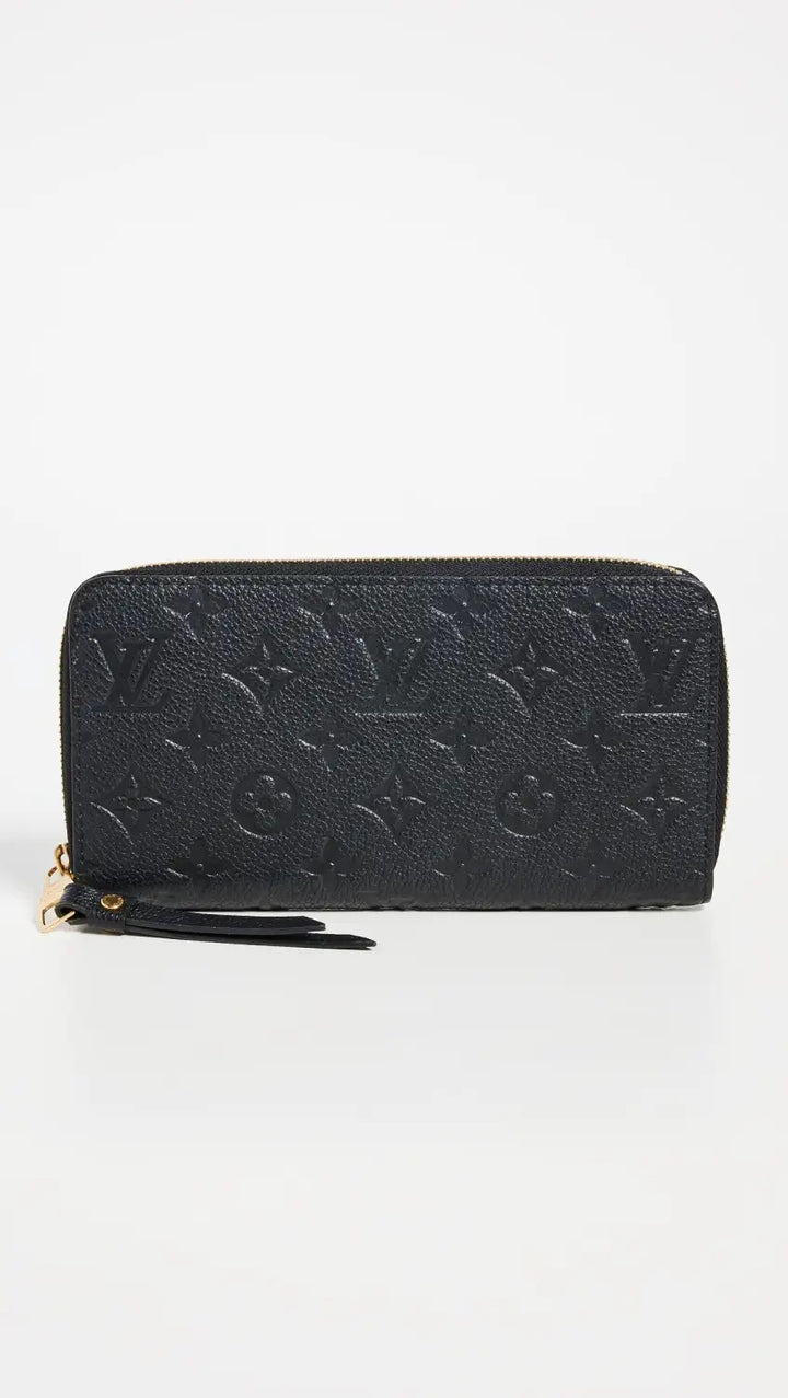 LOUIS VUITTON MONOGRAM EMPREINTE LEATHER ZIPPY WALLET