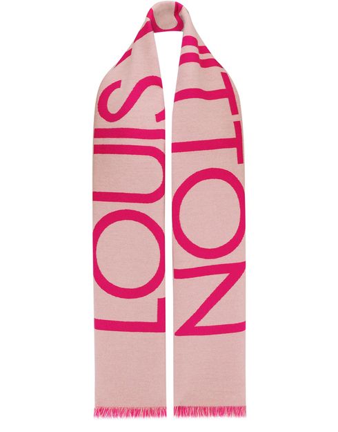 LOUIS VUITTON CASHMERE BLEND REVERSIBLE SCARF