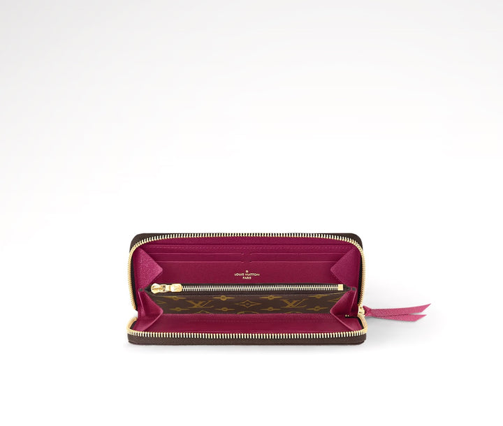 LOUIS VUITTON PORTEFEUILLE CLEMENCE MONOGRAM LONG WALLET