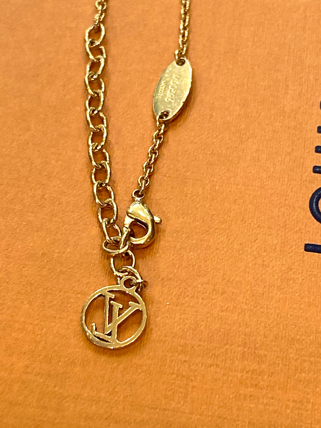 LOUIS VUITTON LV CRYSTAL MONOGRAM COLLIER NECKLACE
