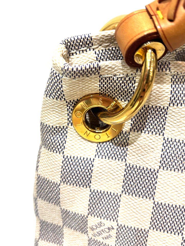 LOUIS VUITTON DAMIER AZUR ARTSY MM SHOULDER BAG