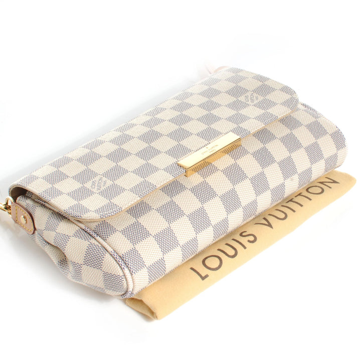 LOUIS VUITTON DAMIER AZUR CANVAS FAVORITE MM BAG