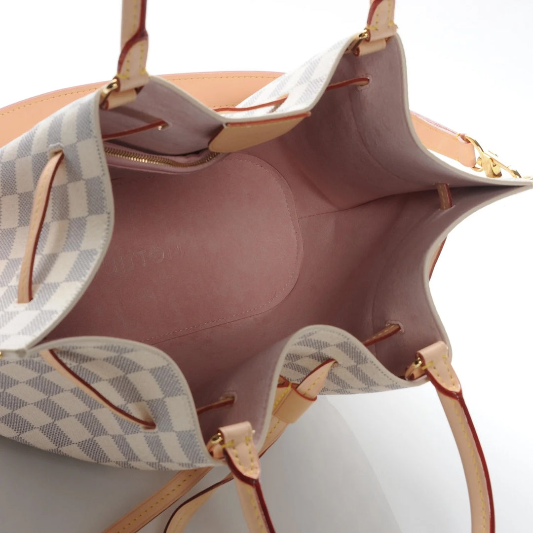 LOUIS VUITTON DAMIER AZUR GIROLATA BAG-ROSE BALLERINE