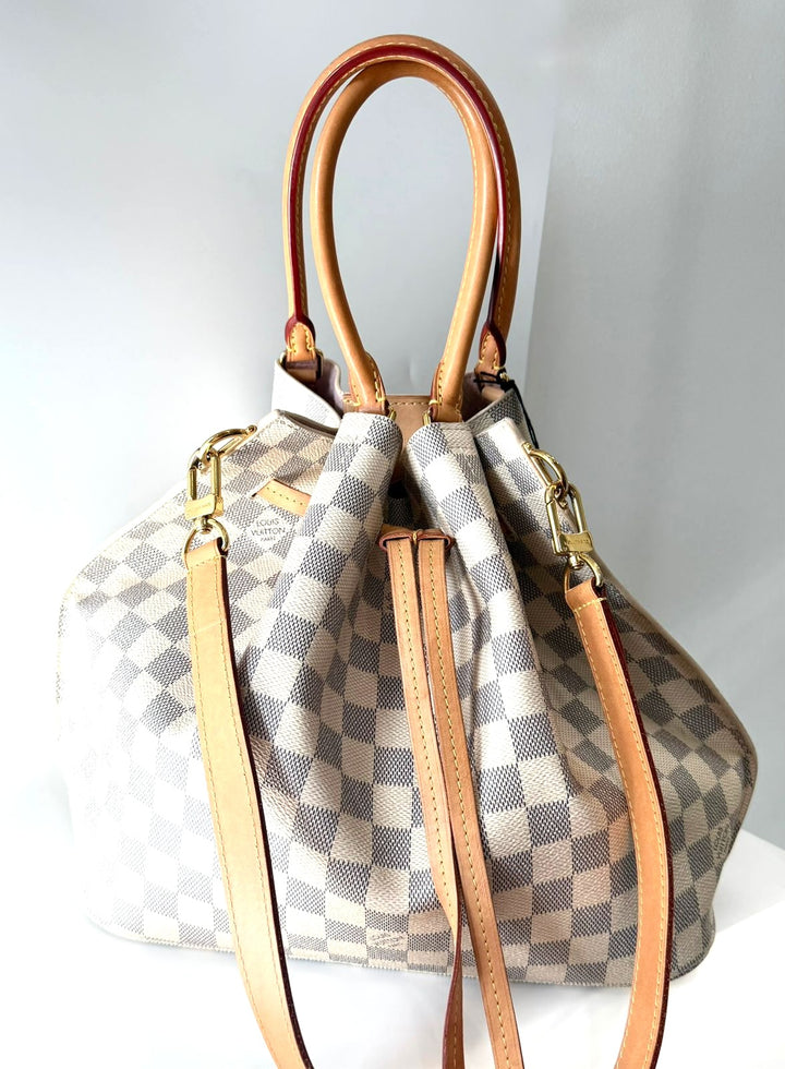 LOUIS VUITTON DAMIER AZUR GIROLATA BAG-ROSE BALLERINE