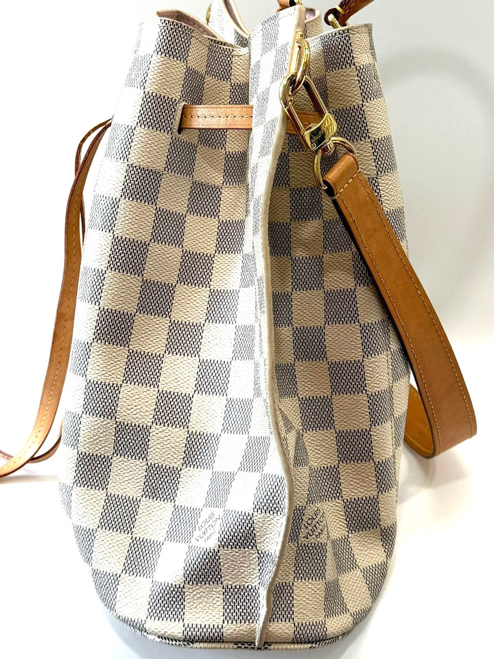 LOUIS VUITTON DAMIER AZUR GIROLATA BAG-ROSE BALLERINE