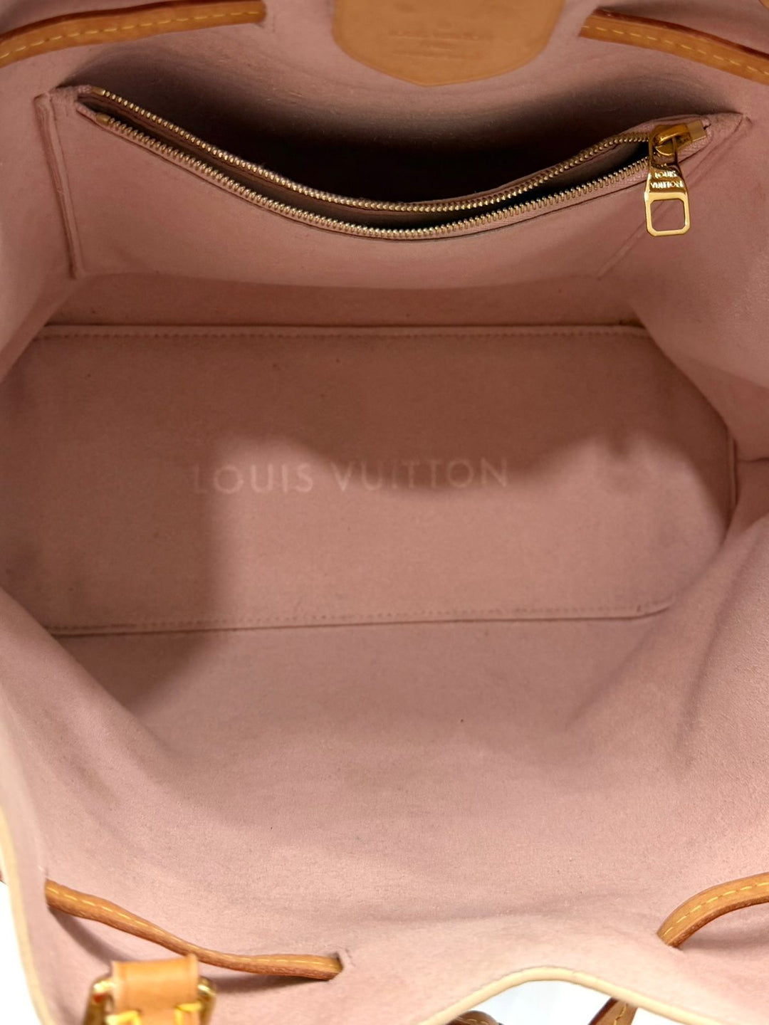LOUIS VUITTON DAMIER AZUR GIROLATA BAG-ROSE BALLERINE