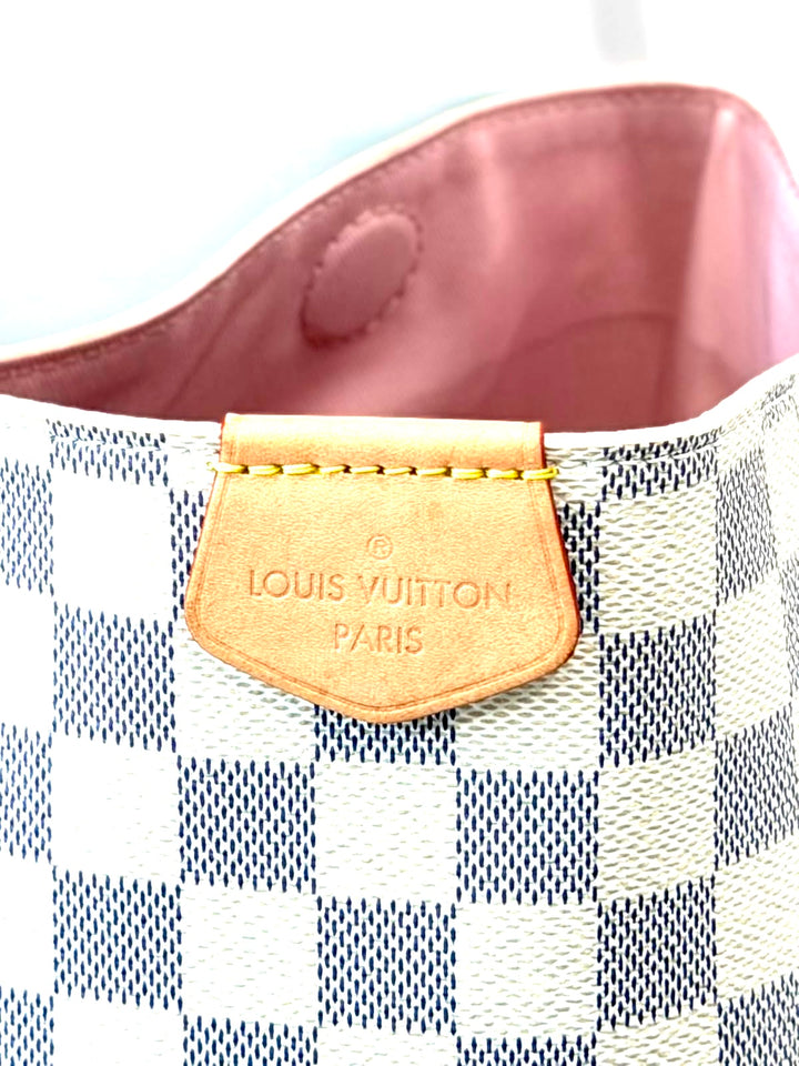 LOUIS VUITTON DAMIER AZUR GRACEFUL MM SHOULDER BAG