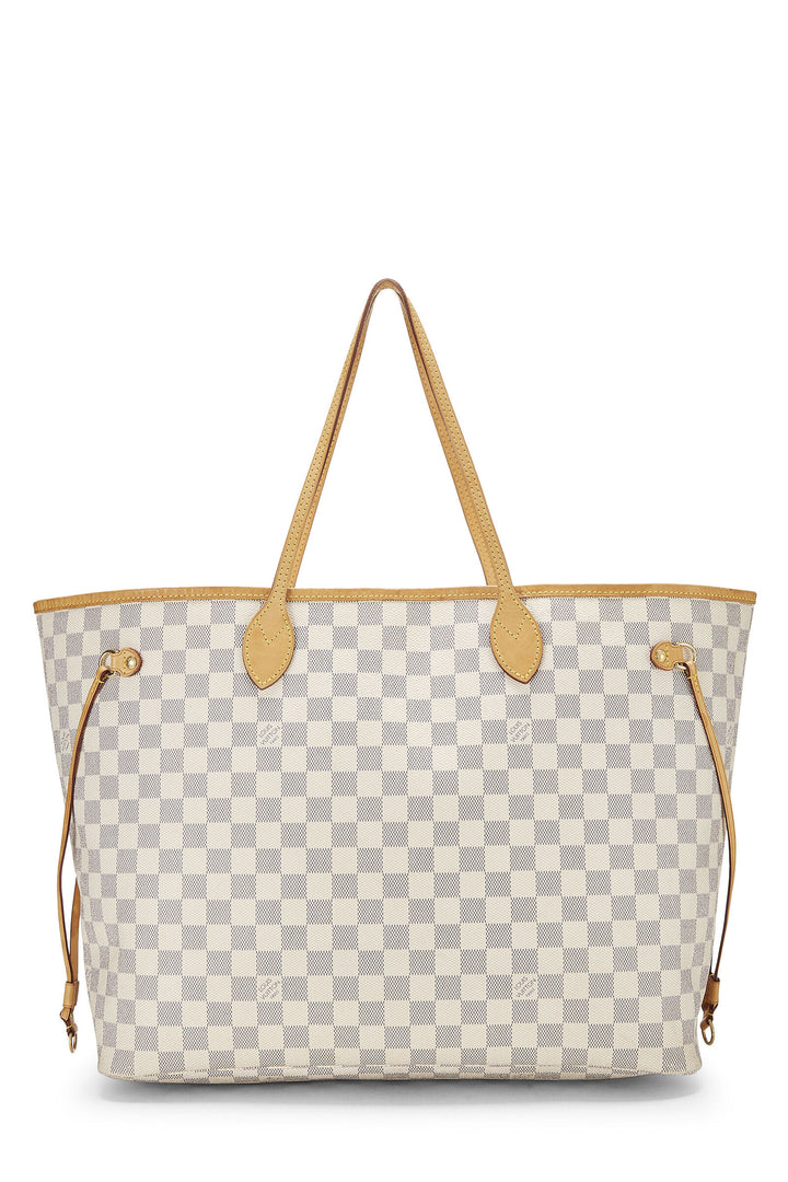 LOUIS VUITTON DAMIER AZUR NEVERFULL GM TOTE BAG