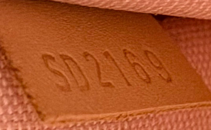 LOUIS VUITTON DAMIER AZUR NEVERFULL POCHETTE ROSE BALLERINE