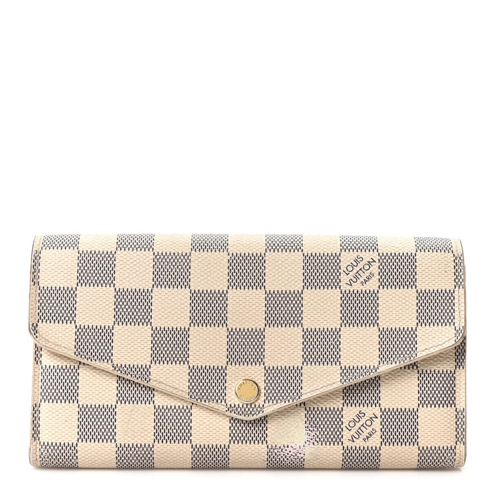 LOUIS VUITTON DAMIER AZUR SARAH WALLET