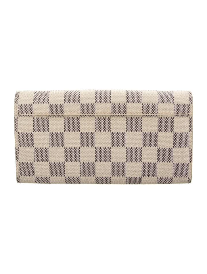 LOUIS VUITTON DAMIER AZUR SARAH WALLET