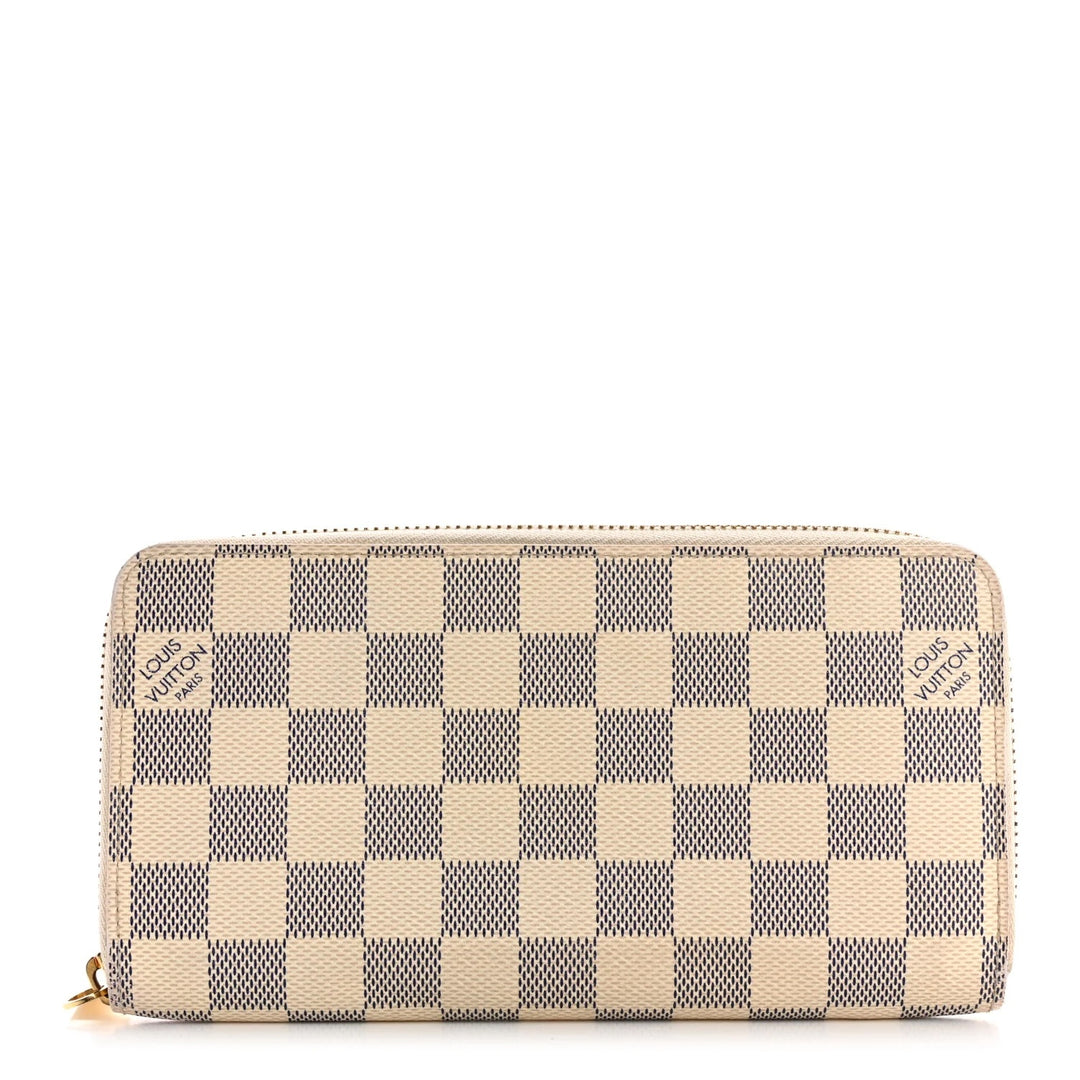 LOUIS VUITTON DAMIER AZUR ZIPPY WALLET