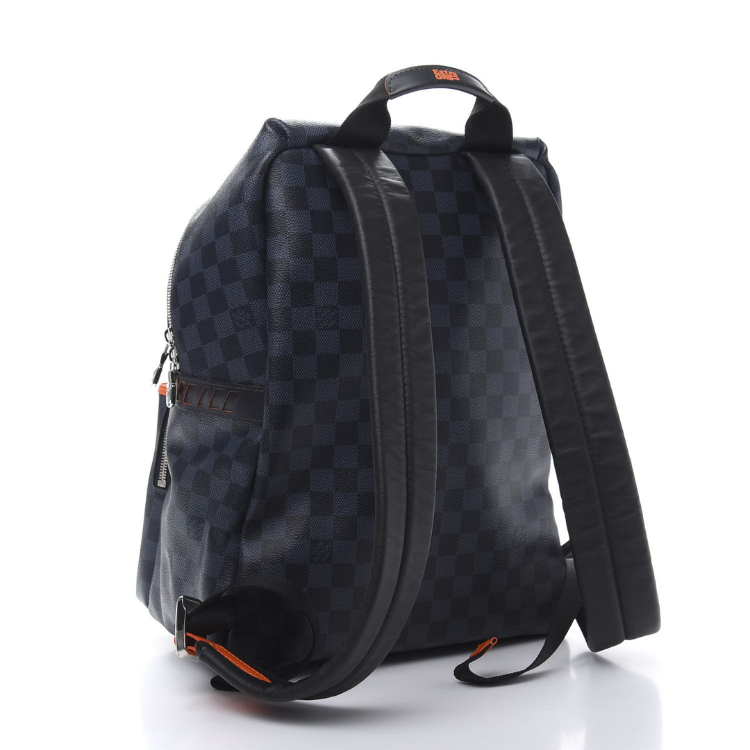LOUIS VUITTON DAMIER COBALT RACE DISCOVERY BACKPACK PM