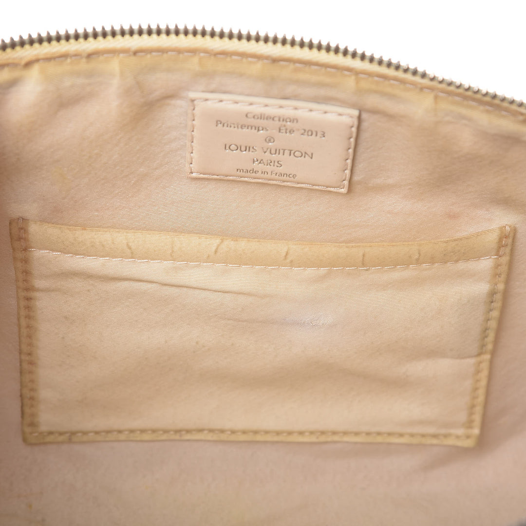 LOUIS VUITTON DAMIER CUBIC EAST WEST SPEEDY HANDBAG