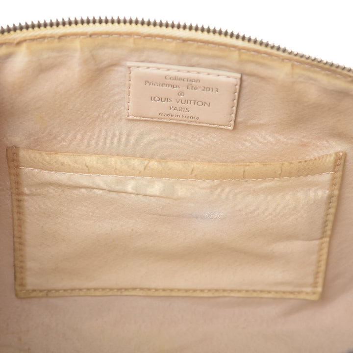 LOUIS VUITTON DAMIER CUBIC EAST WEST SPEEDY HANDBAG