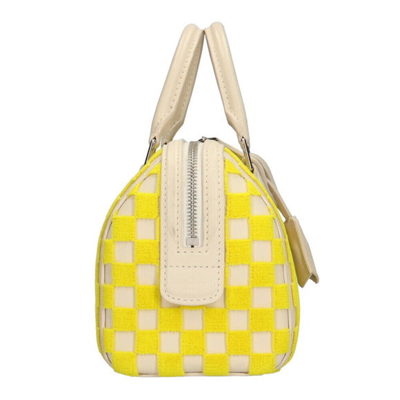 LOUIS VUITTON DAMIER CUBIC EAST WEST SPEEDY HANDBAG