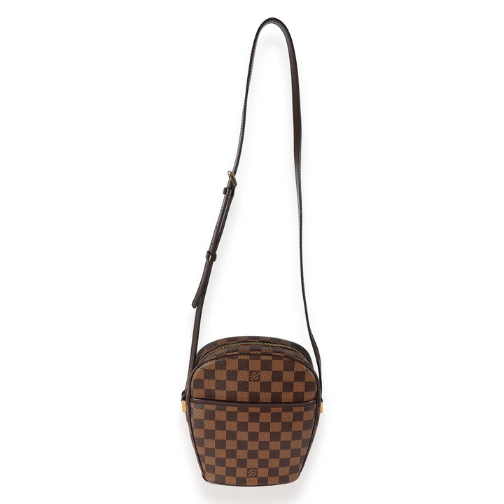 LOUIS VUITTON DAMIER EBENE IPANEMA PM CROSSBODY