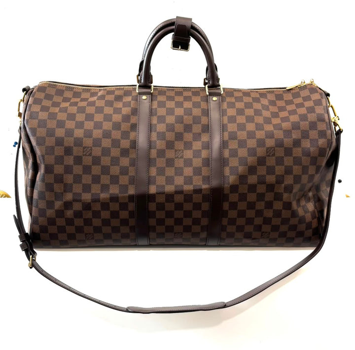 LOUIS VUITTON KEEPALL BANDOULIÈRE 55 HANDBAG