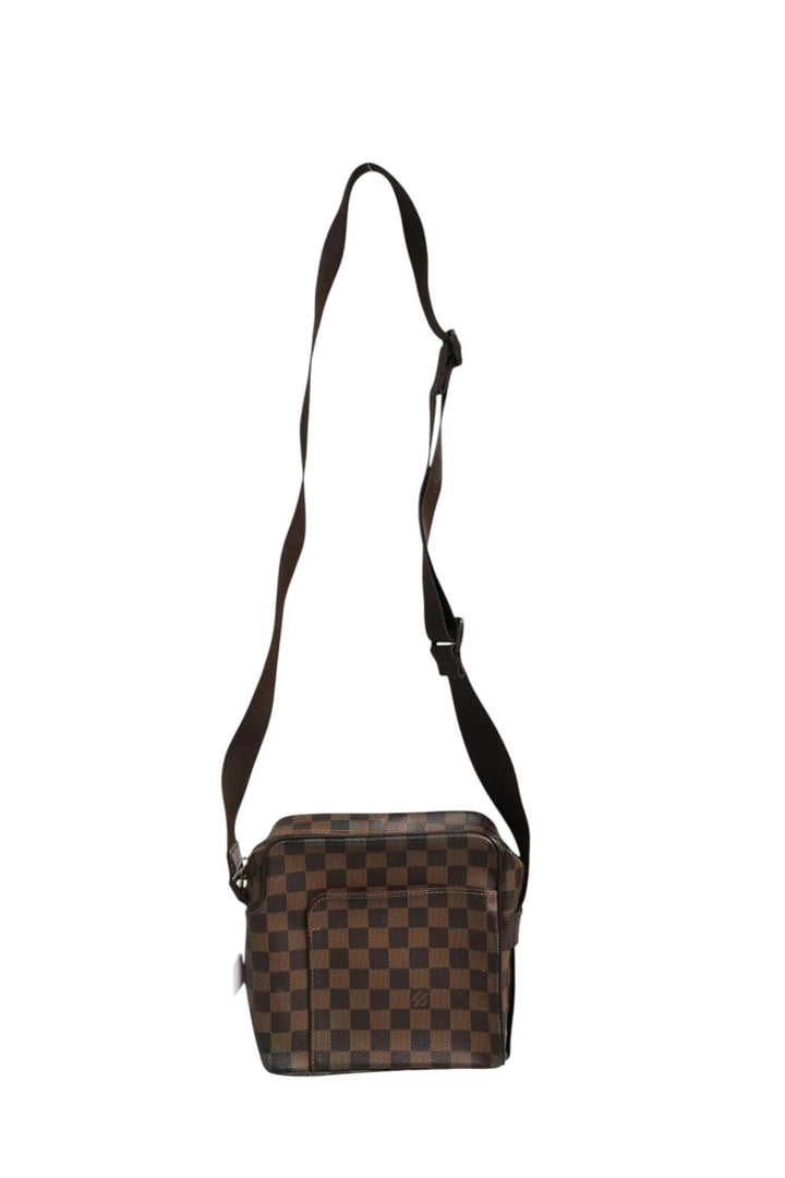 LOUIS VUITTON DAMIER EBENE OLAV PM MESSENGER BAG