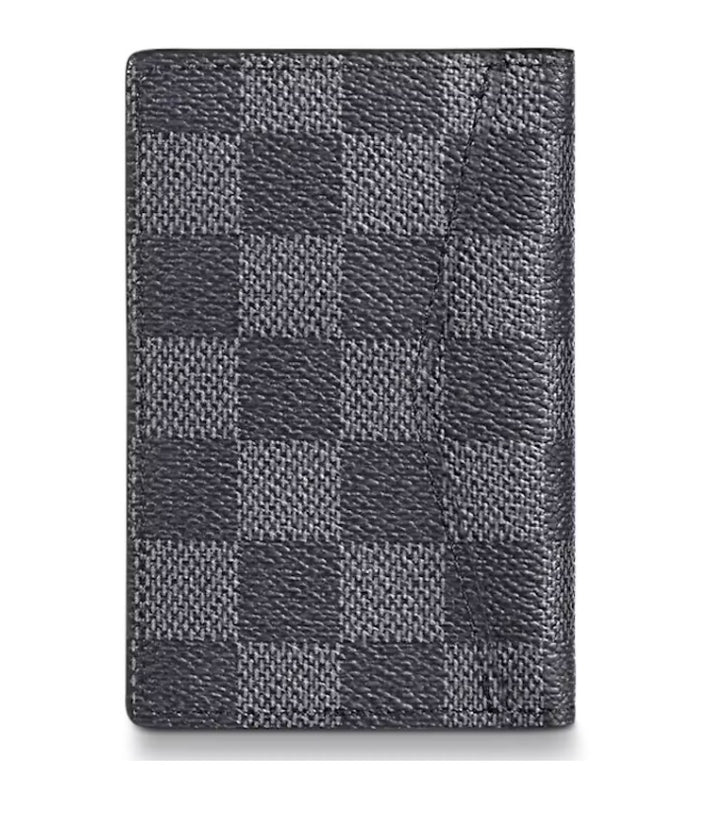 LOUIS VUITTON DAMIER GRAPHITE 3D POCKET RGANIER WALLET