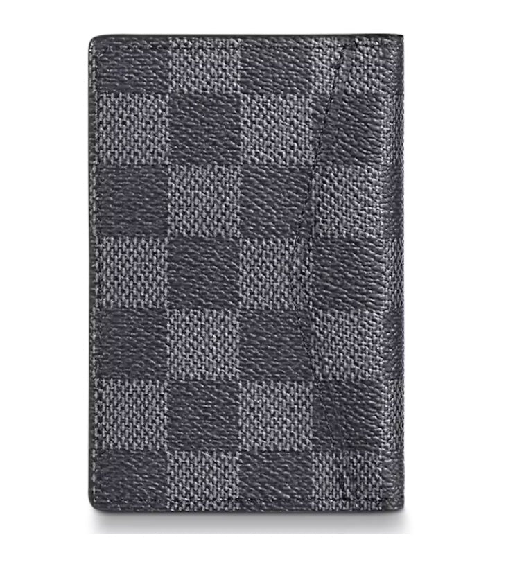 LOUIS VUITTON DAMIER GRAPHITE 3D POCKET RGANIER WALLET
